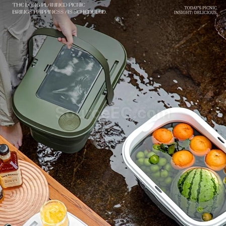 Customization Multifunctional Portable Table Basket With Cutlery Storage Box Corporate Gifts