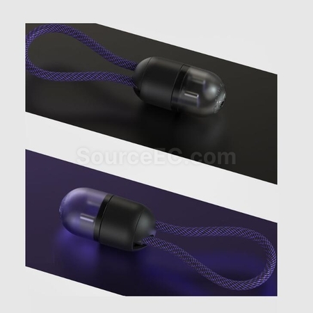 Customization 240W Mini Capsule Soft Braided Fast Charging Cable Corporate Gifts
