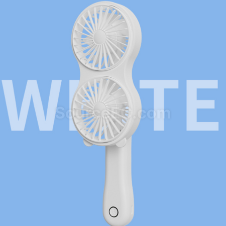 Customization Portable Desktop Handheld Double Head Fan Corporate Gifts