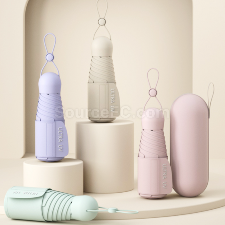 Mini capsule umbrella