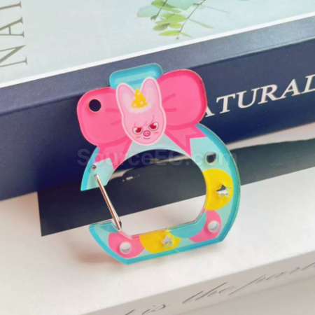 Customization Acrylic carabiner Corporate Gifts