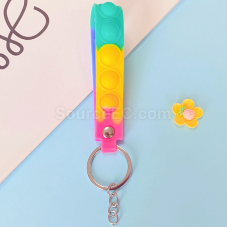 Customization Stress Relief Bubble Keychain Corporate Gifts