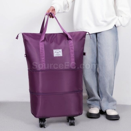 Customization Large Capacity Universal Wheel Dry And Wet Separation Expandable Waterproof Luggage Bag Corporate Gifts