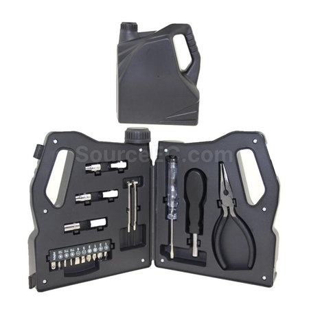 Oil Pot Shape Hardware 21-Piece Tool Set