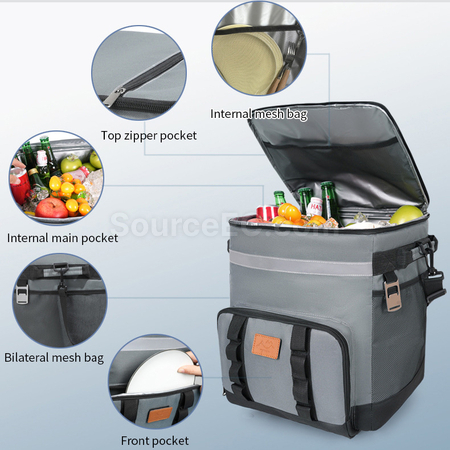 Customization Zippered Insulated Bag Corporate Gifts