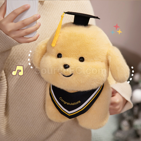 Customization Graduation puppy plush toy Corporate Gifts