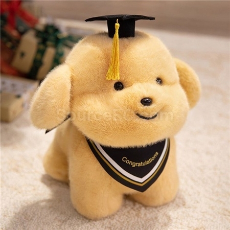 Customization Graduation puppy plush toy Corporate Gifts