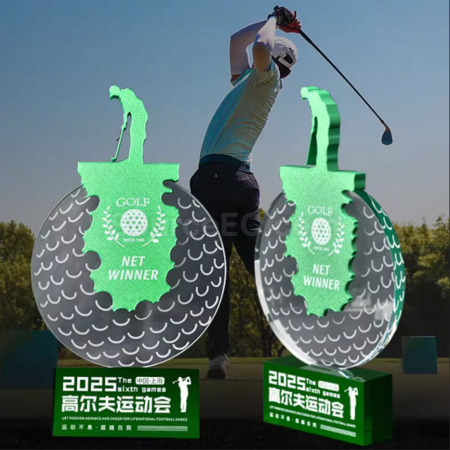 Customization Golf Trophy Corporate Gifts