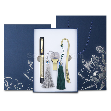 Customization Elegant Ancient Style USB Flash Drive Business Gift Set Corporate Gifts