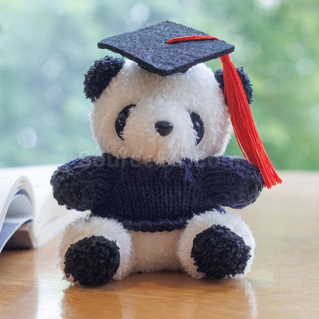 Customization Graduation Bear Keychain Corporate Gifts