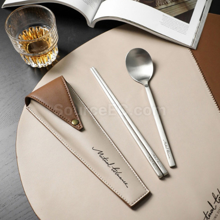 Customization Light Luxury Portable Tableware Set Corporate Gifts