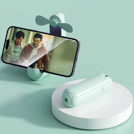 Customization Five-in-one power bank with mirror, flashlight, stand, and mini fan Corporate Gifts