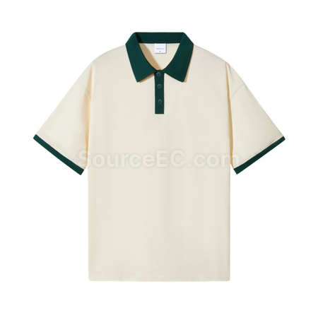 Customization Contrasting Color Summer POLO Shirt Corporate Gifts