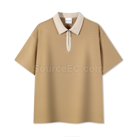 Customization Zipper Polo Shirt Corporate Gifts