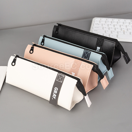 Large Capacity Triangular Pencil Case
