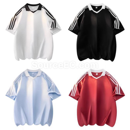 Customization  Three Stripes Polo Shirt Corporate Gifts