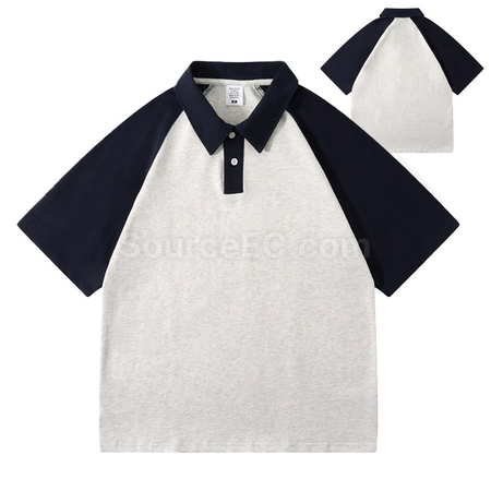 Customization Raglan Sleeve Polo Shirt Corporate Gifts