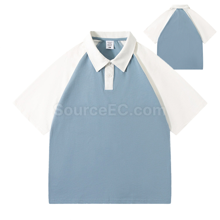 Customization Raglan Sleeve Polo Shirt Corporate Gifts