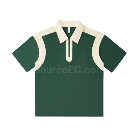 Customization Vintage Patchwork Polo Shirt Corporate Gifts