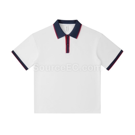 Customization Vintage Patchwork Polo Shirt Corporate Gifts