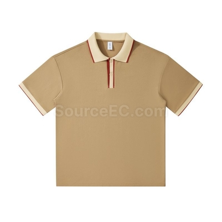 Customization Vintage Patchwork Polo Shirt Corporate Gifts