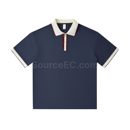 Customization Vintage Patchwork Polo Shirt Corporate Gifts