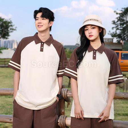 Vintage Patchwork Polo Shirt