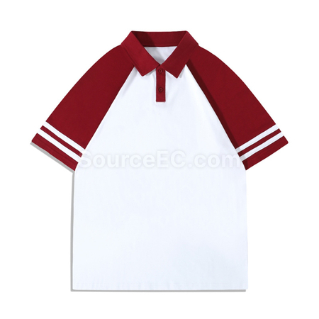 Customization Vintage Patchwork Polo Shirt Corporate Gifts