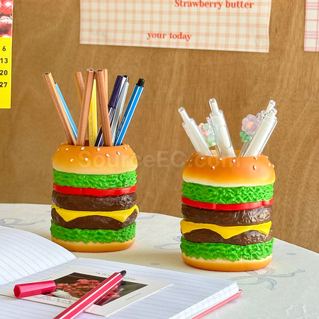 Customization Hamburger Pen Holder Corporate Gifts