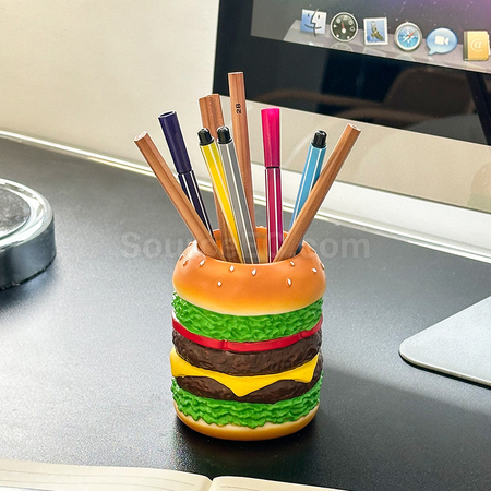 Customization Hamburger Pen Holder Corporate Gifts