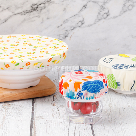 Customization Environmentally friendly beeswax material food storage bowl cover Corporate Gifts