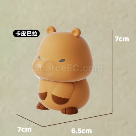 Customization Stress - relieving squishy bubble - blowing figurine Corporate Gifts