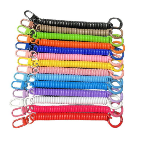 Customization Spring keychain (rope) Corporate Gifts