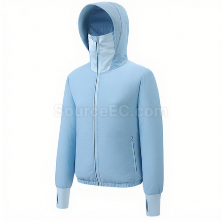 Cooling air - conditioned clothing