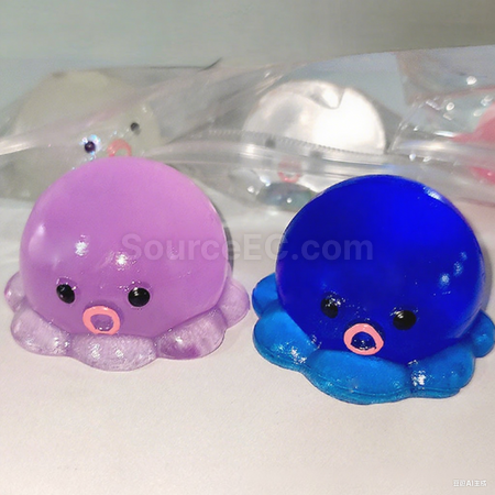 Customization Decompression Octopus Squishy Toy Corporate Gifts