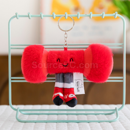 Customization Sports series plush doll keychains Corporate Gifts