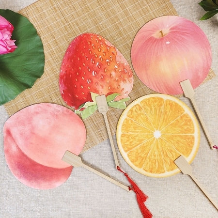 Customization Summer Best-selling Fruit Fan Corporate Gifts