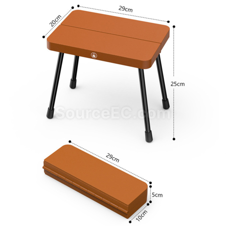 Customization Aluminum Alloy Portable Storage Folding Stool Corporate Gifts
