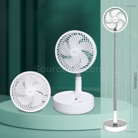 Portable telescopic fan