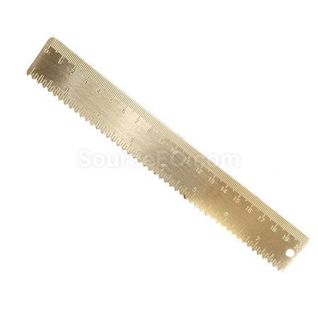 Brass Wave Retro Sawtooth