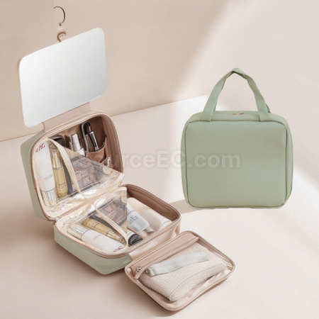Customization Large-Capacity Makeup Bag With Mirror Corporate Gifts