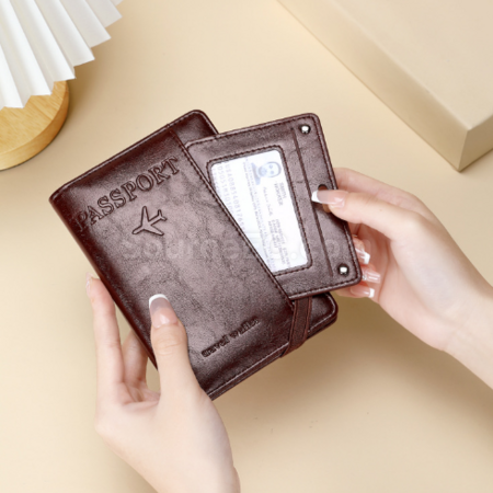 Customization RFID Anti-theft Multifunctional Passport Cover Corporate Gifts
