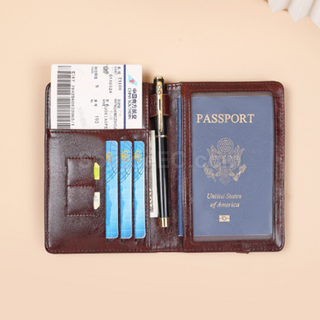 Customization RFID Anti-theft Multifunctional Passport Cover Corporate Gifts