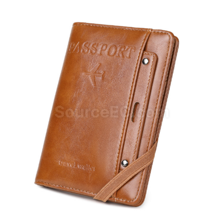 Customization RFID Anti-theft Multifunctional Passport Cover Corporate Gifts