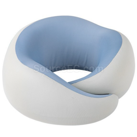 Customization U-shaped ice silk memory foam neck pillow Corporate Gifts