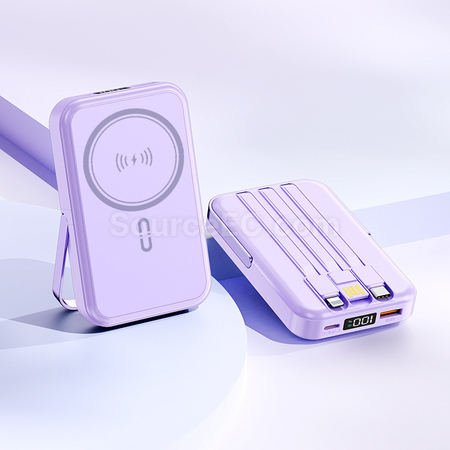 Customization 3C Certified Magnetic Wireless Power Bank Corporate Gifts