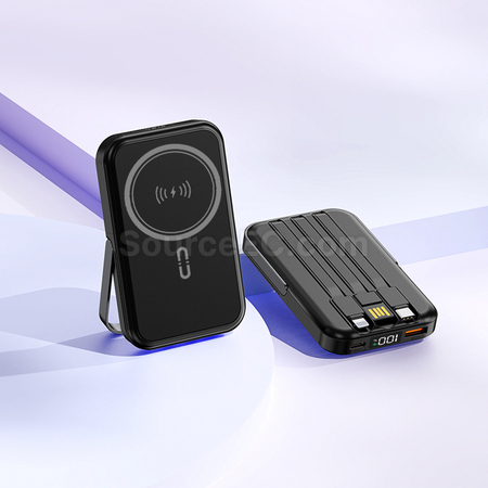 Customization 3C Certified Magnetic Wireless Power Bank Corporate Gifts