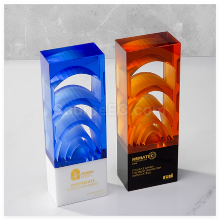 Customization Glass Crystal Trophy Corporate Gifts