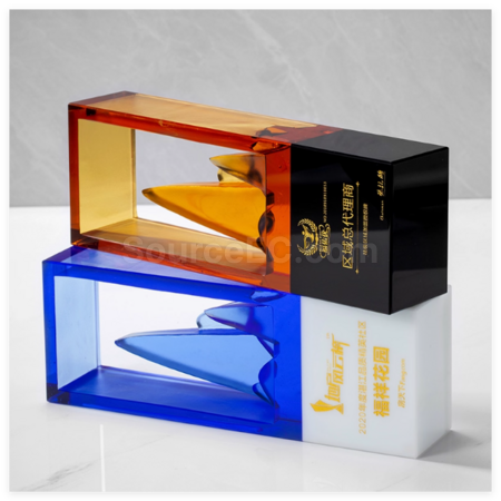 Customization Glass Crystal Trophy Corporate Gifts