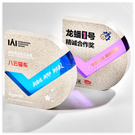 Customization Marble Crystal Trophy Corporate Gifts